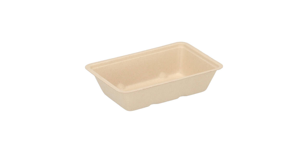 Snackbak Suikerriet 143 x 96 x 35 mm beige A9