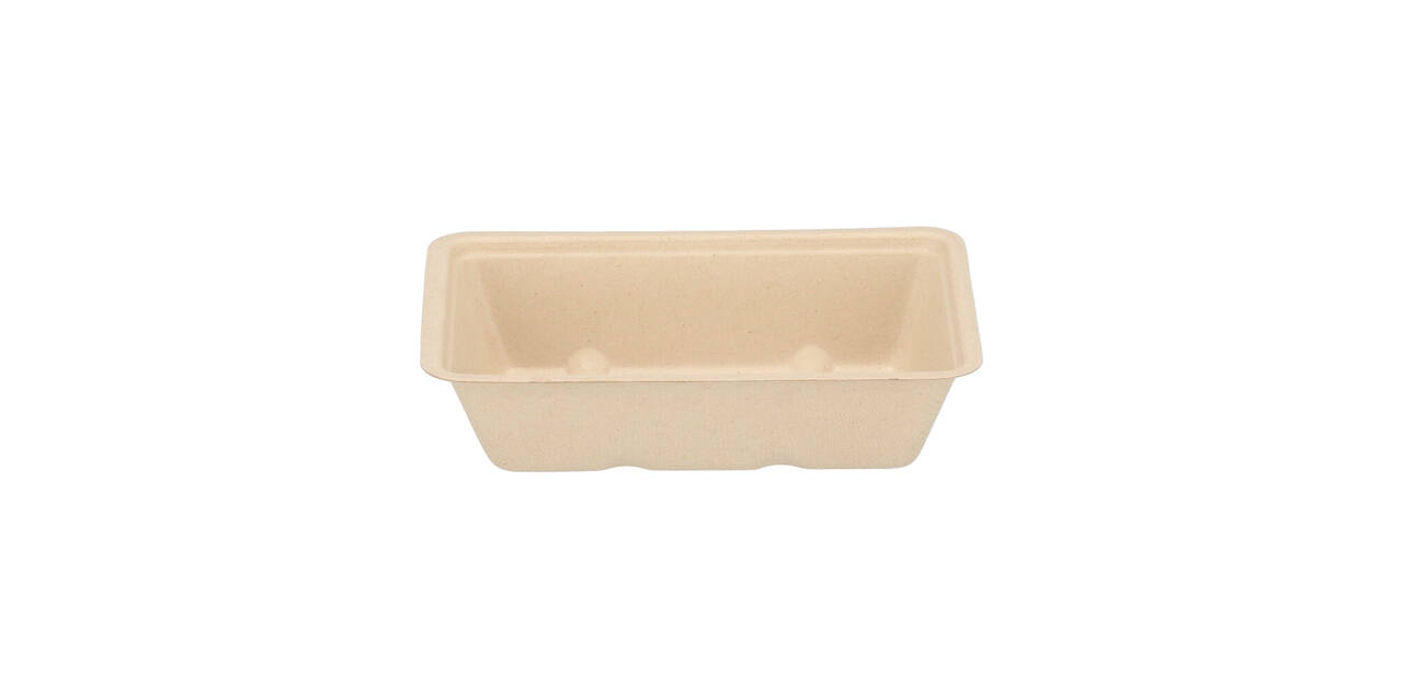 Snackbak Suikerriet 143 x 96 x 35 mm beige A9