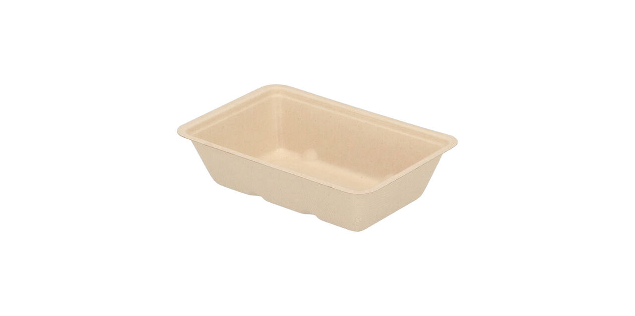 Snackbak Suikerriet 143 x 96 x 35 mm beige A9
