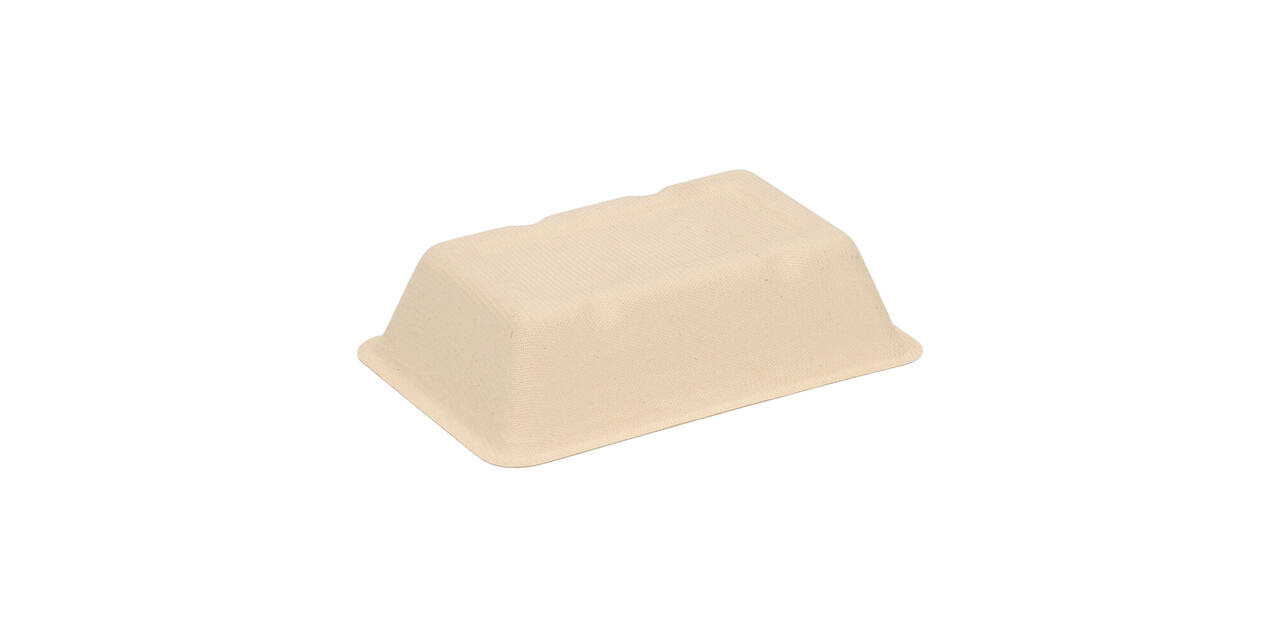 Snackbak Suikerriet 143 x 96 x 35 mm beige A9
