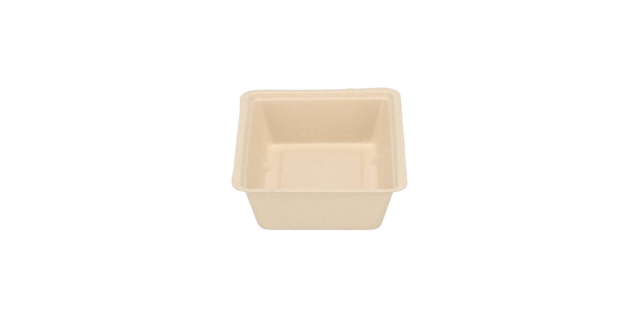 Snackbak Suikerriet 162 x 111 x 35 mm beige A13