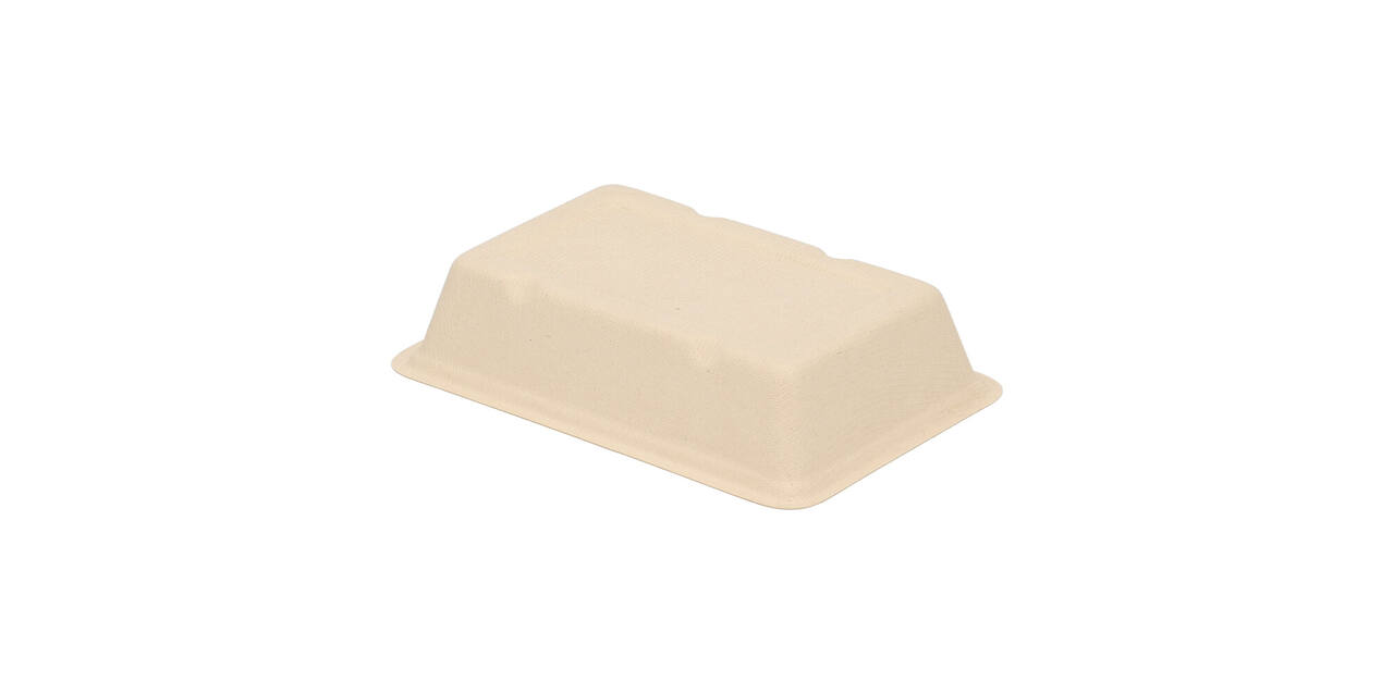 Snackbak Suikerriet 162 x 111 x 35 mm beige A13
