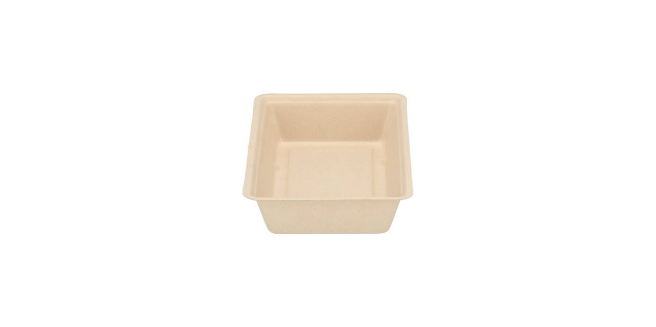 Snackbak Suikerriet 190 x 120 x 35 mm beige A14