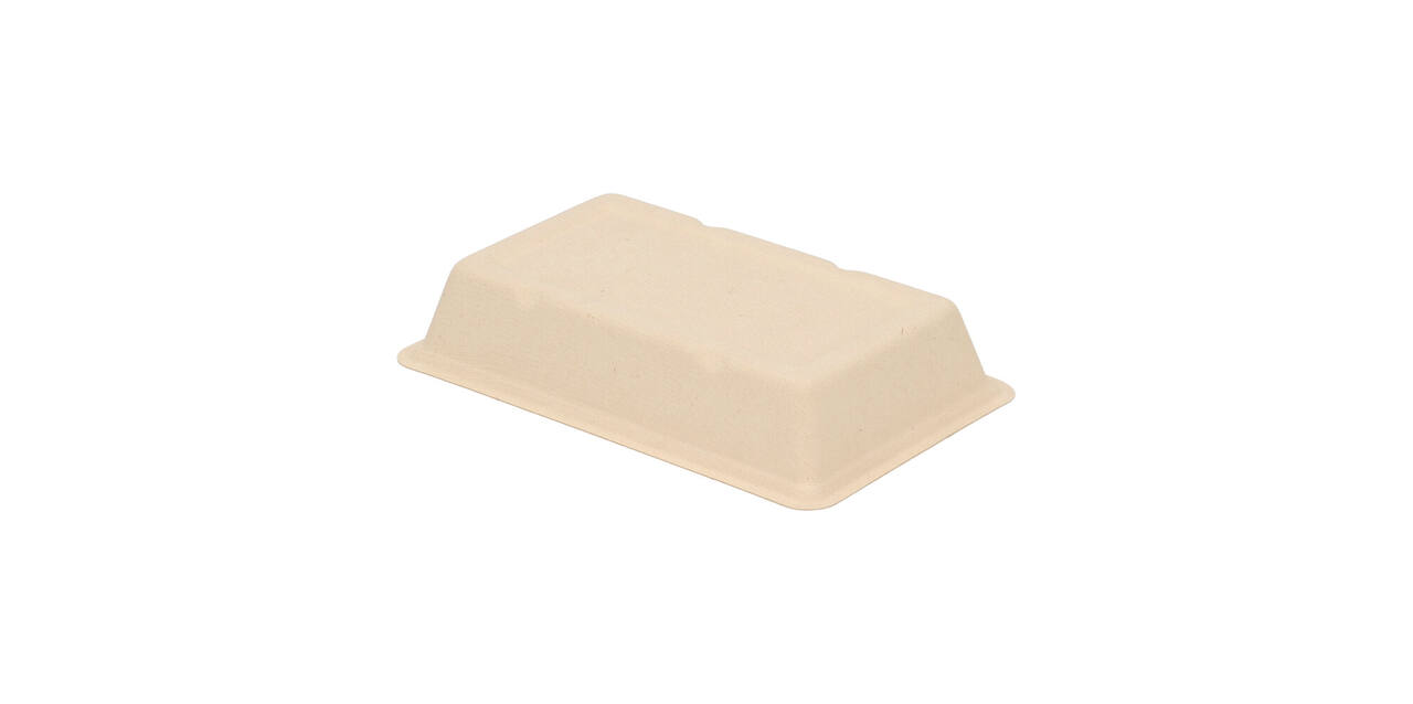 Snackbak Suikerriet 190 x 120 x 35 mm beige A14