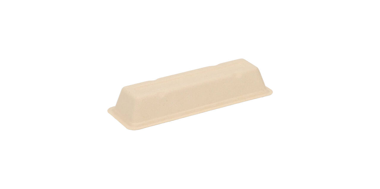 Snackbak Suikerriet 201 x 71 x 34 mm beige A16