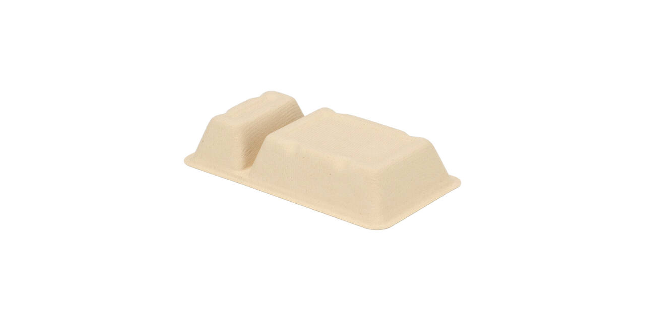 Snackbak Suikerriet 169 x 93 x 31 mm beige A23 (A7+1)