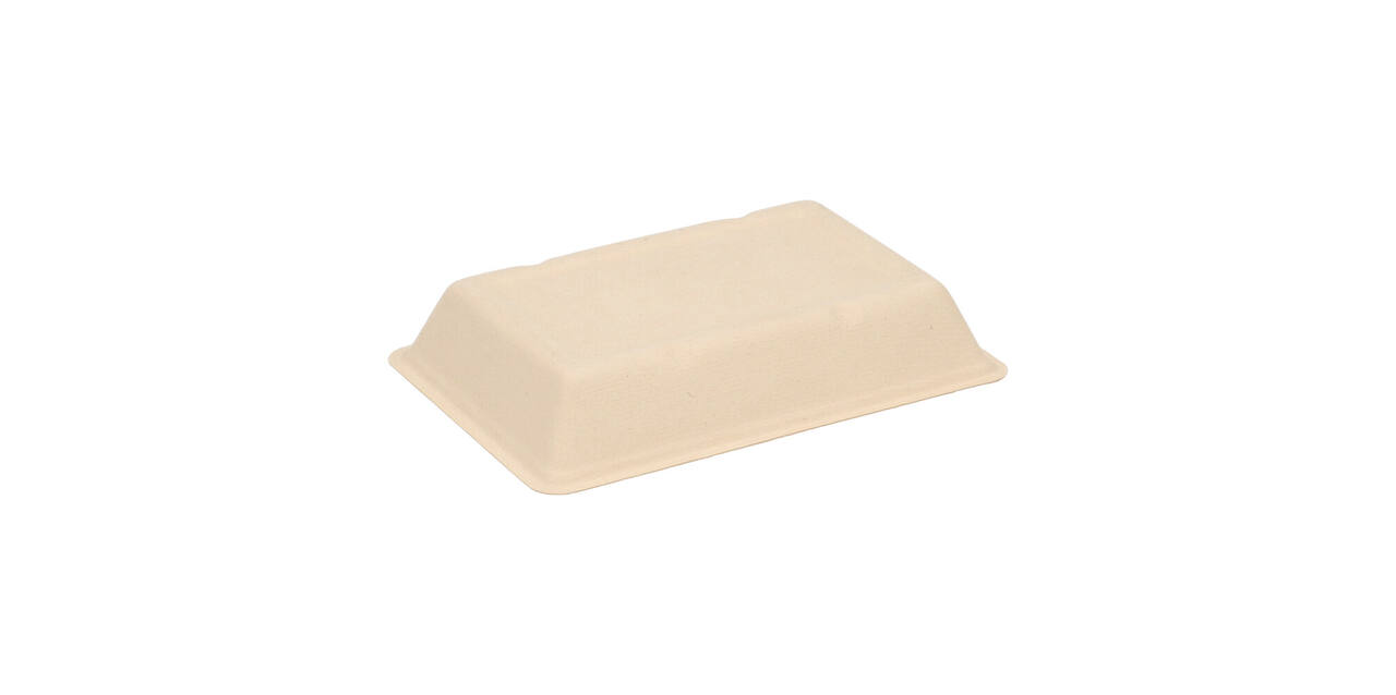 Snackbak Suikerriet 202 x 143 x 35 mm beige A50