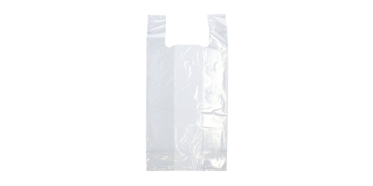 Hemddraagtas LDPE 30/10 x 60 cm transparant 50 my
