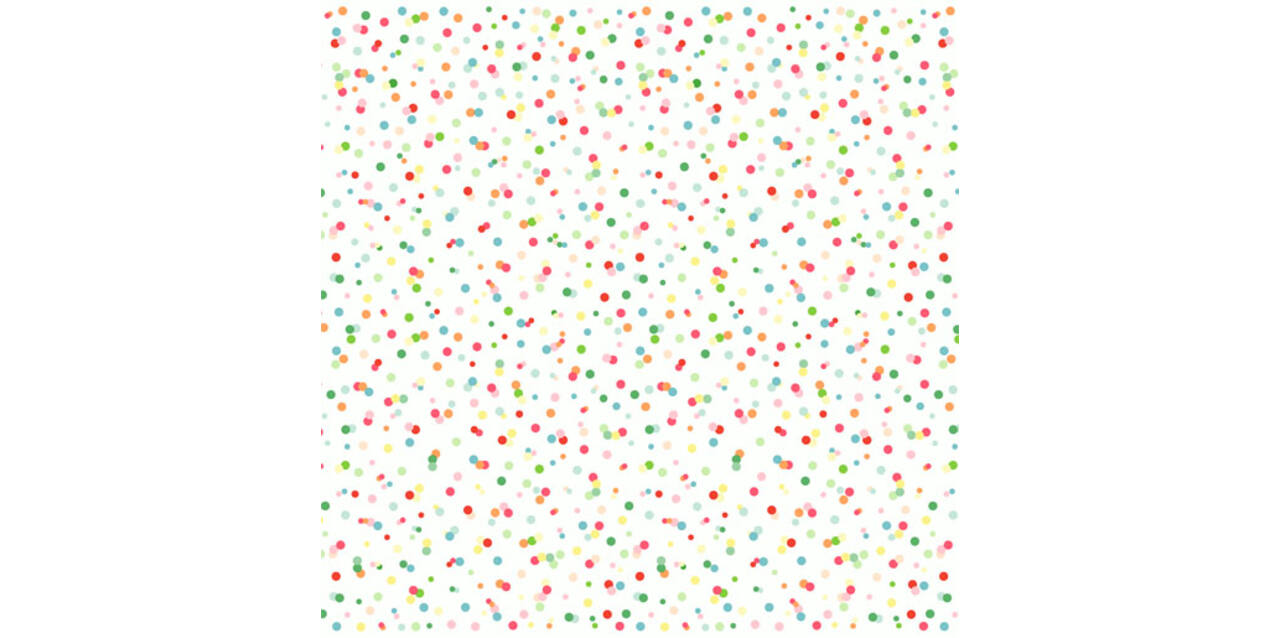 206315 - Napperon 84 x 84 dunicel Happy Bubbles