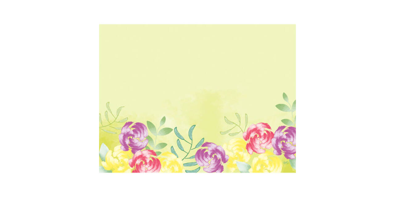 206402 - Placemat papier 30 x 40 cm Soft Tropics