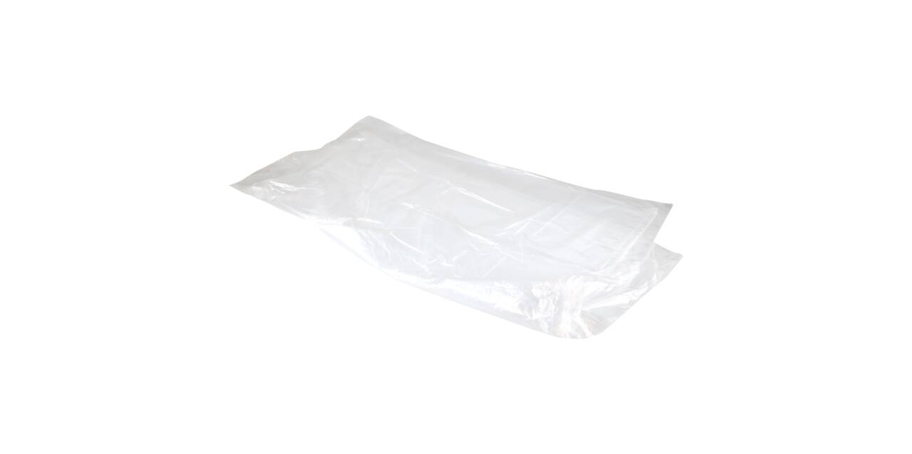 LDPE hoes transp 100 / 30 x 190 cm - rol kunststof (200) T20