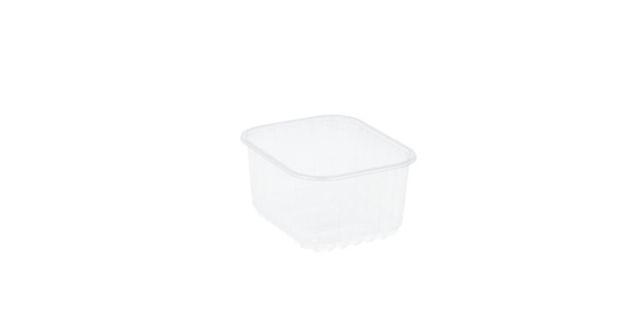 AardbeienBak PP B9 hoog 143x120x75mm transparant