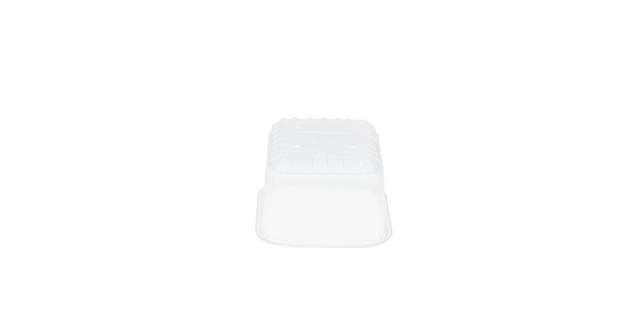 AardbeienBak PP B9 hoog 143x120x75mm transparant