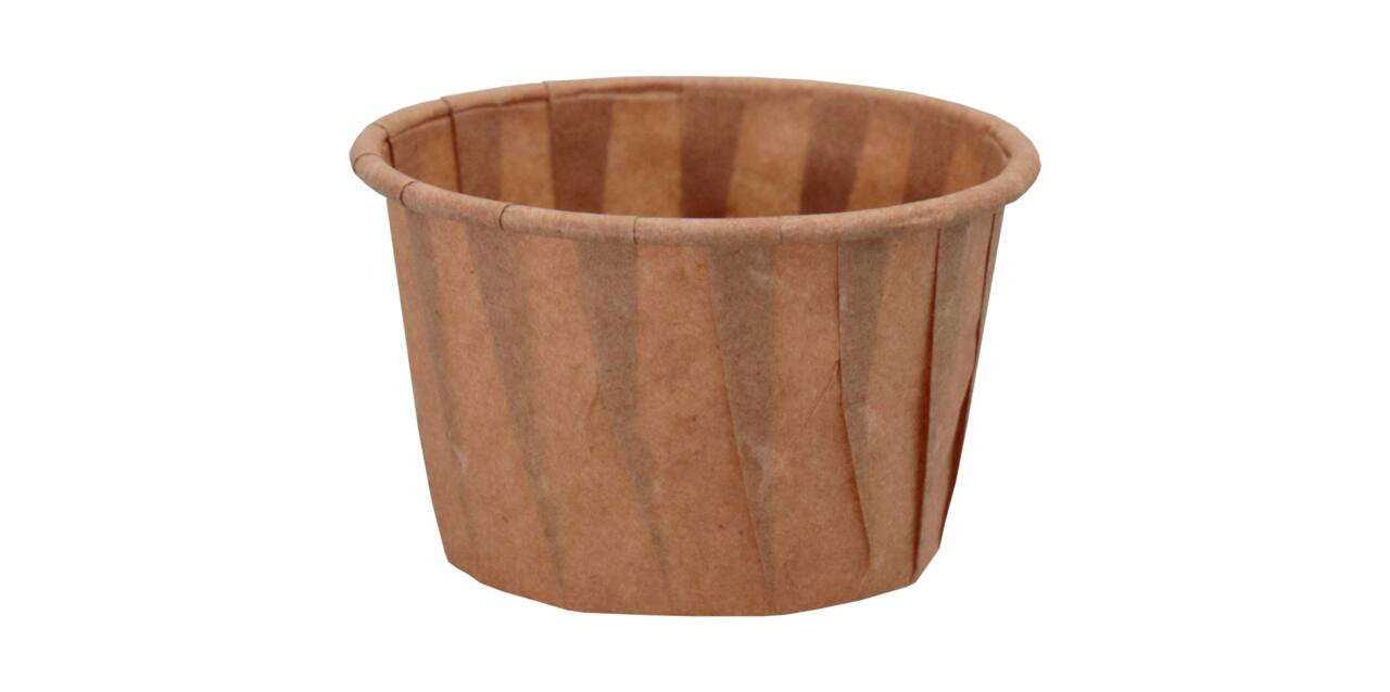 Portiecup bruin 1.25oz/35ml 31mm FSC