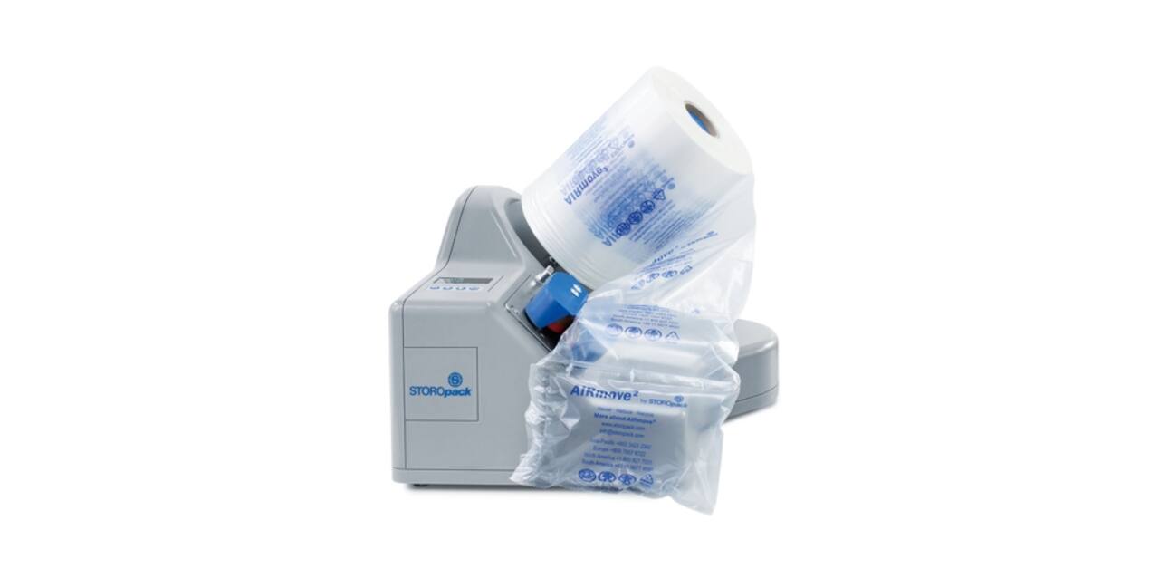 Airmove2 voidfolie s 200 x 120 mm 350 mtr transparant 532323