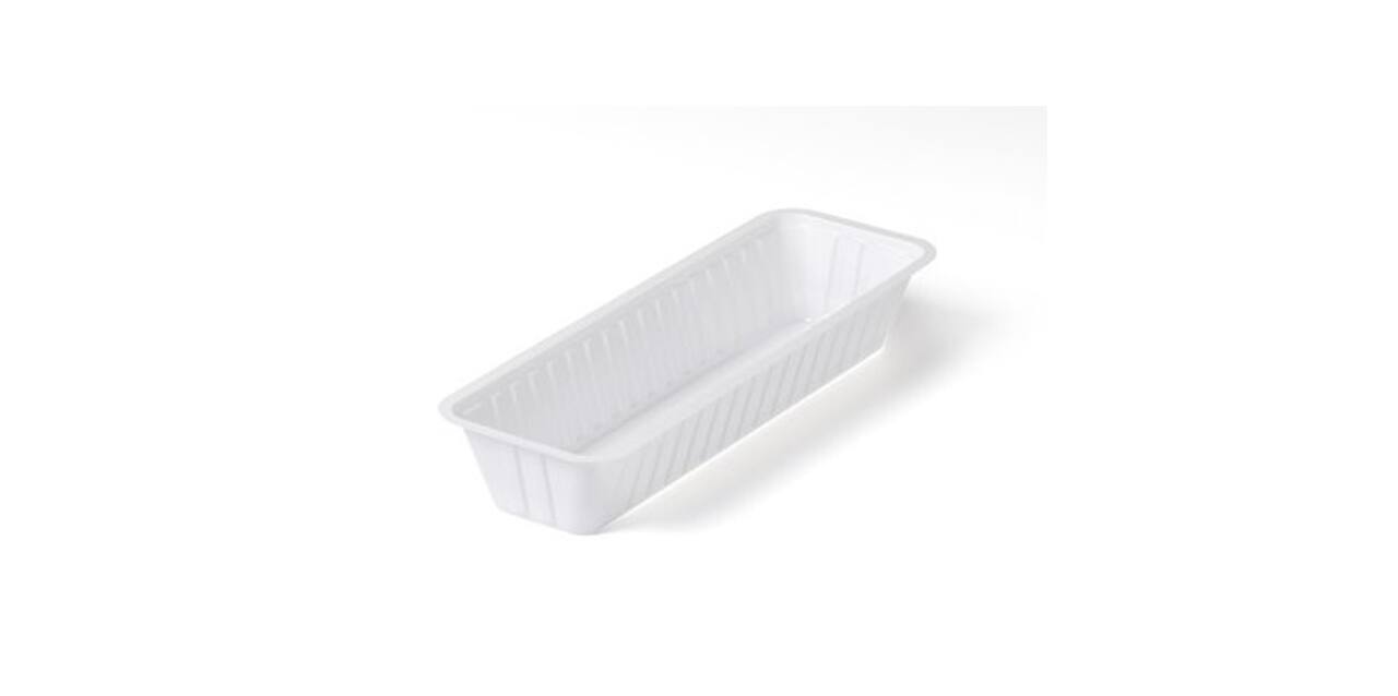 Snackbak PS 204 x 53 x 28 mm wit A16 smal