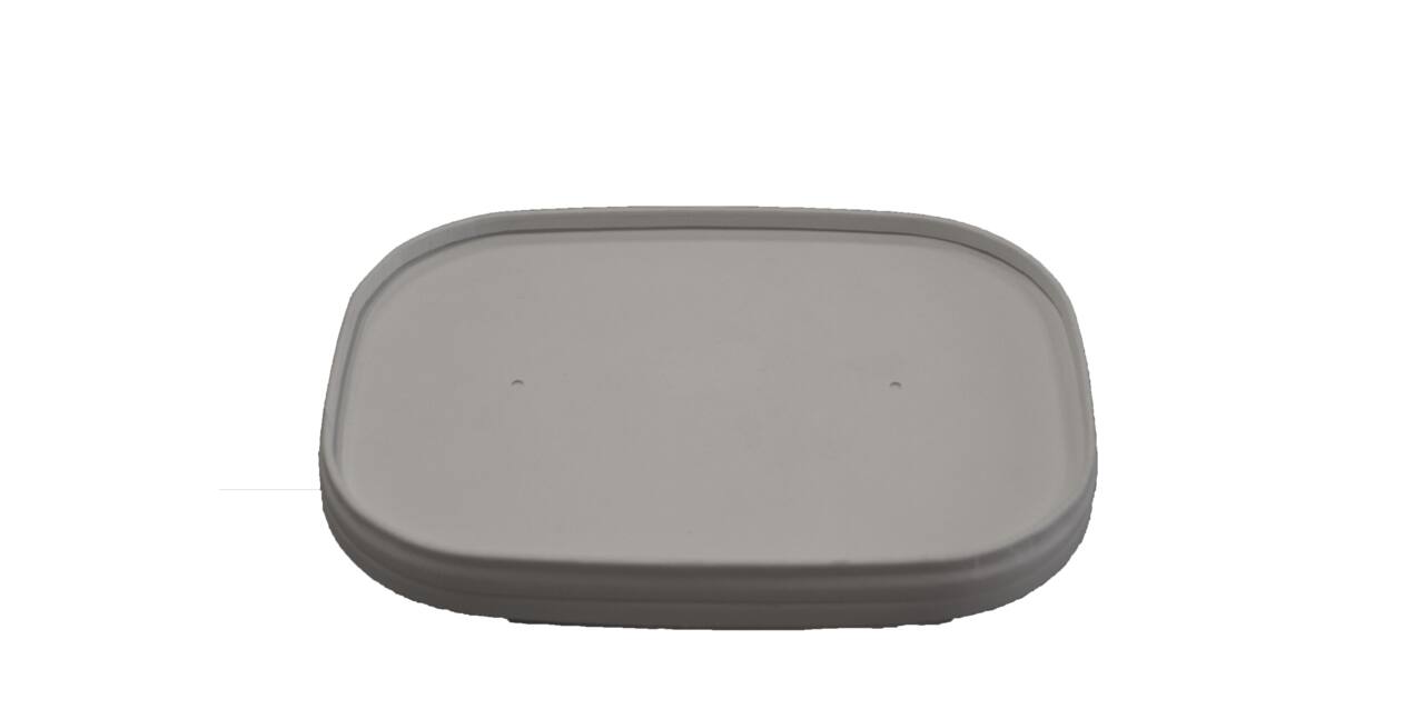 Deksel karton fanpak 177 x 120 x 19 mm wit