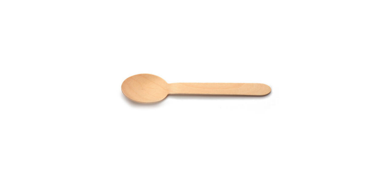 Lepel hout 165 mm
