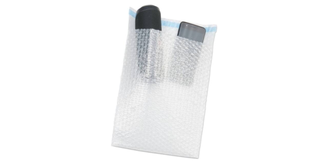 Luchtkussenfolie zak 100 x 165 + 50 mm + strip