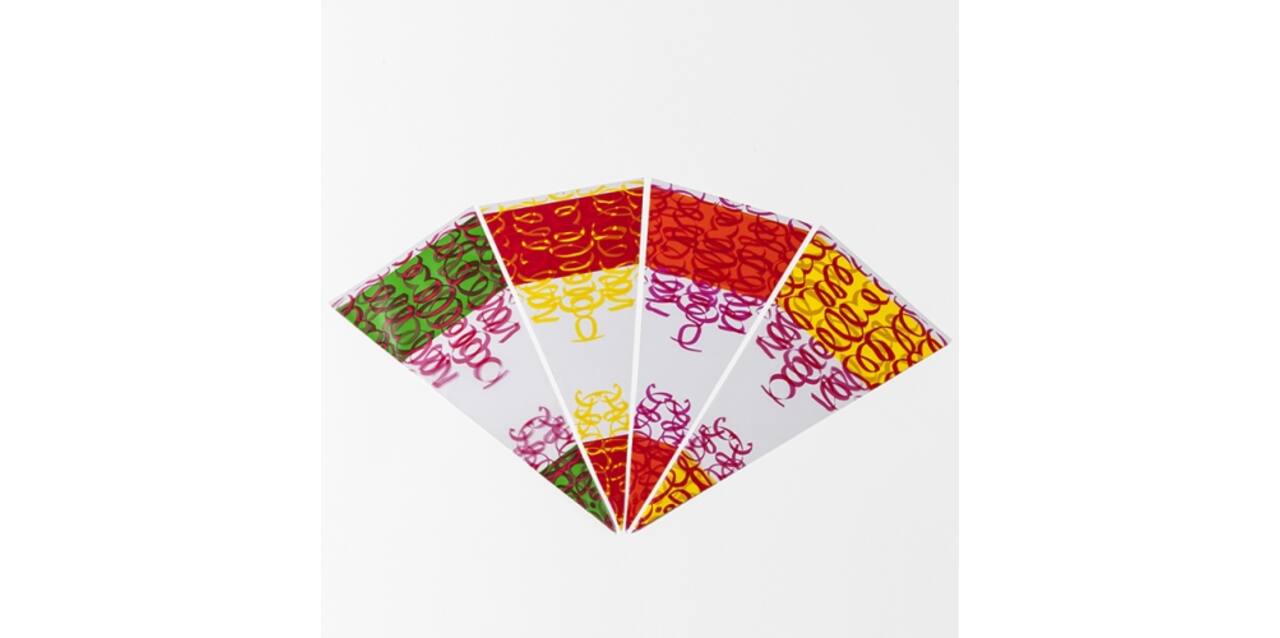 Puntzak PP 18 x 37 cm fiesta party geel/rood