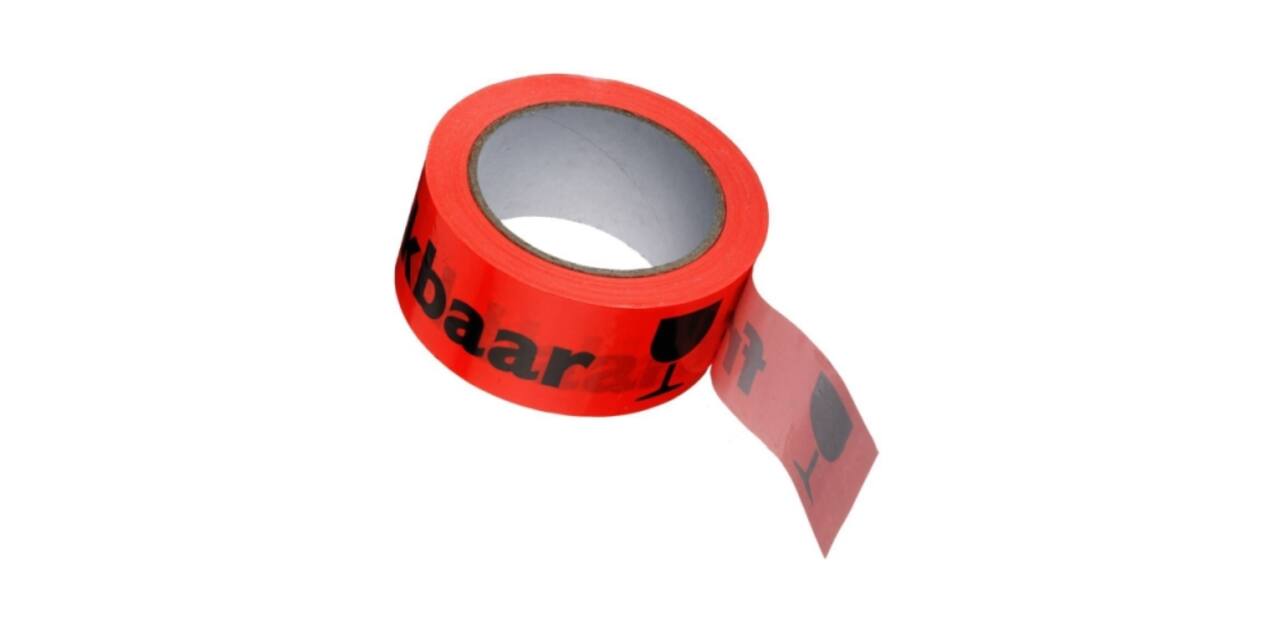 Tape PP 48 mm x 66m acryl oranje breekbaar