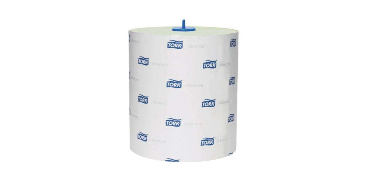 290076 - Handdoekrol recycled papier 21 cm x 15 mtr groen 2-laags TORK