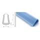 U-profiel Tulip schuim 30-40 mm lengte 200 cm blauw