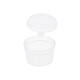 Covercup PP ø49/28 transparant 28 ml rond
