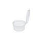 Covercup PP ø61/30 transparant 50 ml rond