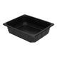 Plastic gastrobak PP 1/2 G80 rechthoekig 325 x 265 x 80 mm - zwart 5300 cc