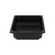 Plastic gastrobak PP 1/2 G80 rechthoekig 325 x 265 x 80 mm - zwart 5300 cc