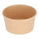 Bak bruinkraft/PE rond Ø  96/48 mm 200 ml  6oz  - 230 - MBP