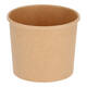 Bak bruinkraft/PE rond Ø  96/75 mm 350 ml  12oz  - 380