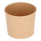 Bak bruinkraft/PE rond Ø  96/75 mm 350 ml  12oz  - 380