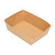 Bakjes bruinkraft/PE 90 x 64 x 32 mm - A7