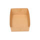Bakjes bruinkraft/PE 130 x 80 x 37 mm - A13