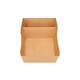Bakjes bruinkraft/PE 180 (132+48)  x 100 x 35 mm (A14 + extra bakje) - A20