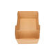 Bakjes bruinkraft/PE 180 (132+48) x 85 x 35 mm (A9 + extra bakje) - A22