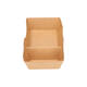 Bakjes bruinkraft/PE 140 (92+48) x 64 x 32 mm (A7 + extra bakje) - A23