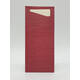 450057 - Sacchetto 8,5 x 19 cm bordeaux met servet Buttermilk