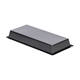 Tapas tray APET 1-vaks 25 x 12 x 3 cm 700 cc zwart - 459401