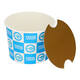 Bucket karton rond ø 16,5 cm 66oz "vers&lekker vis"