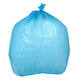 Afvalzak HDPE 66/32 x 145 cm blauw T70 op rol (á 10 st)