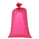 Afvalzak HDPE 60 x 110 cm rood T50 op rol (á 20 st)