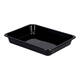 115495 - Menubak CPET 225 x 175 x 34 mm zwart 960 ml rechthoekig 1-vaks