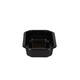 157356 - Bak CPET 160 x 103 x 35 mm zwart 370 ml rechthoekig