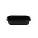 157356 - Bak CPET 160 x 103 x 35 mm zwart 370 ml rechthoekig