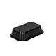 157356 - Bak CPET 160 x 103 x 35 mm zwart 370 ml rechthoekig