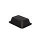148217 - Bak CPET 171 x 127 x 50 mm zwart 670 ml rechthoekig