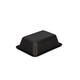 148217 - Bak CPET 171 x 127 x 50 mm zwart 670 ml rechthoekig
